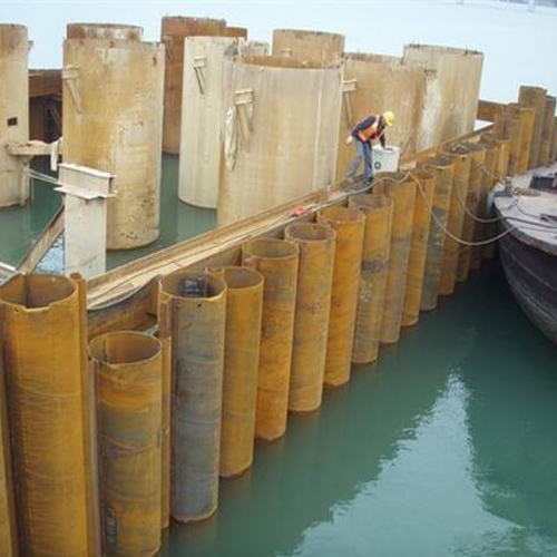 温州钢护筒现场安装