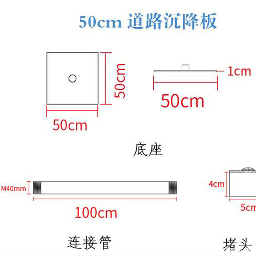 温州沉降板规格型号如何选择？